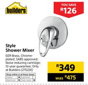 Builders Style Shower Mixer
