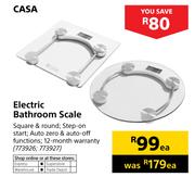Casa Electric Bathroom Scale-Each