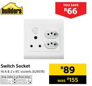 Builders Switch Socket