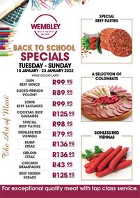 Wembley Meat Market : Back To School Specials (18 January - 23 January 2022)