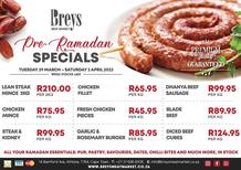 Breys Meat Market : This Week's Specials (29 March - 02 April 2022)