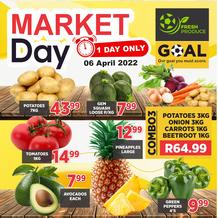 Goal Supermarket : Market Day (06 April 2022 Only!)