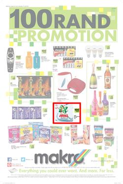 Makro : R100 Promotion Catalogue ( 29 Jun - 21 July 2014 ) , page 1