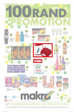 Makro : R100 Promotion Catalogue ( 29 Jun - 21 July 2014 ) , page 1