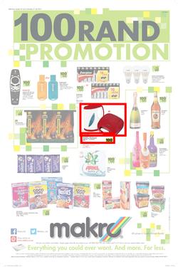 Makro : R100 Promotion Catalogue ( 29 Jun - 21 July 2014 ) , page 1