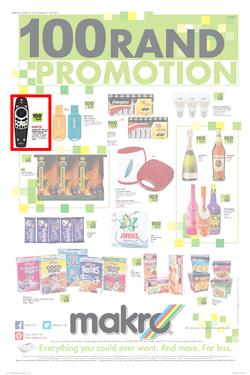 Makro : R100 Promotion Catalogue ( 29 Jun - 21 July 2014 ) , page 1