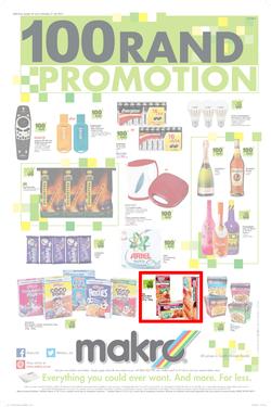 Makro : R100 Promotion Catalogue ( 29 Jun - 21 July 2014 ) , page 1