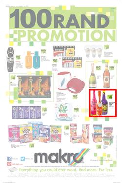 Makro : R100 Promotion Catalogue ( 29 Jun - 21 July 2014 ) , page 1