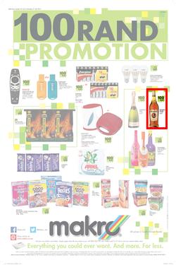 Makro : R100 Promotion Catalogue ( 29 Jun - 21 July 2014 ) , page 1