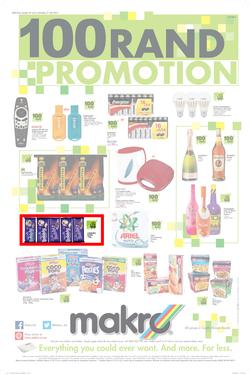 Makro : R100 Promotion Catalogue ( 29 Jun - 21 July 2014 ) , page 1