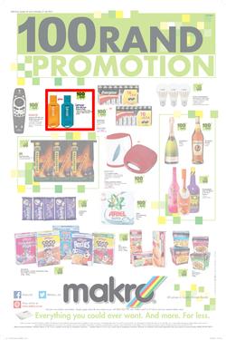 Makro : R100 Promotion Catalogue ( 29 Jun - 21 July 2014 ) , page 1