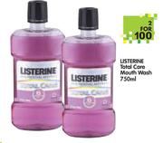 Listerine Total Care Mouth Wash-2x750ml