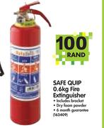 Safe Quip 0.6kg Fire Extinguisher-Each