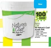 Nature's Coat 10Ltr Acrylic PVA