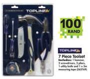 Topline 7 Piece Toolset-Per Set
