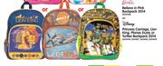 Disney Princess Carriage,Lion King,Planes Dusty Or Turtles Backpack 2014