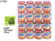 Purity 2nd Foods-16x125ml