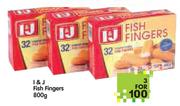 I&J Fish Fingers-3x800g