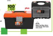 Big Jim Basic Tool Box-43cm Plus Power Tool Case