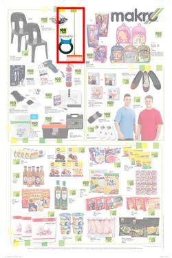 Makro : R100 Promotion Catalogue ( 29 Jun - 21 July 2014 ) , page 3