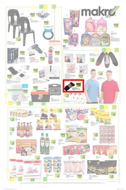 Makro : R100 Promotion Catalogue ( 29 Jun - 21 July 2014 ) , page 3