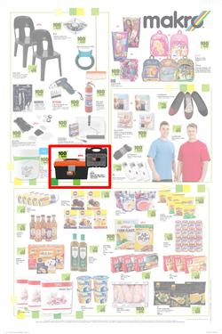 Makro : R100 Promotion Catalogue ( 29 Jun - 21 July 2014 ) , page 3