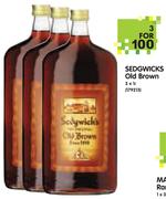 Sedgwicks Old Brown-3x1L