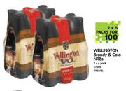 Wellington Brandy & Cola NRBs-2x6x275ml