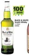 Black & White Scotch Whisky-1x750ml
