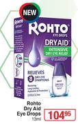 Rohto Dry Aid Eye Drops-13ml