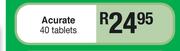 Acurate-40 Tablets