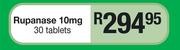 Rupanase 10mg-30 Tablets