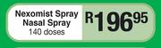 Nexomist Spray Nasal Spray-140 Doses 