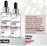 Ino Pharm Pure Elements Skin Care Products-Each