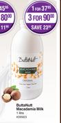 Butta Nutt Macadamia Milk-1L
