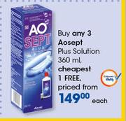 Aosept Plus Solution-360ml Each