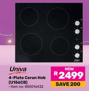 Univa 4-Plate Ceran Hob U156CB