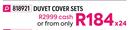 Amy Luxury 12 Piece Duvet Cover Sets (Double)