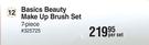 Basics Beauty Make Up Brush Set 7 Piece-Per Set