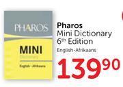 Pharos Mini Dictionary 6th Edition English-Afrikaans