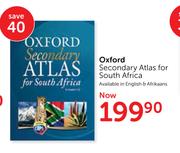 Oxford Secondary Atlas For South Africa