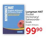 Longman HAT Pocket Dictionary/ Sakwoordeboek English-Afrikaans