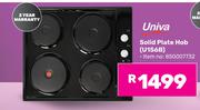 Univa Solid Plate Hob U156B (850007732)