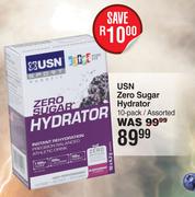 USN Zero Sugar Hydrator 10 Pack Assorted
