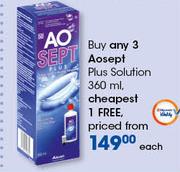 Aosept Plus Solution-360ml Each