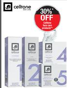 Celltone Sensitive Non Foaming Gentle Cleanser & Makeup Remover Or Sensitive Toner-100ml Each