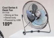 Zen Cool Series 6 Desk Fan