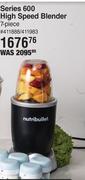 Nutribullet Series 600 High Speed Blender 7 Piece