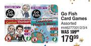 Go Fish Card Games Assorted-Each