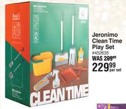 Jeronimo Clean Time Play Set-Per Set